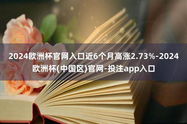 2024欧洲杯官网入口近6个月高涨2.73%-2024欧洲杯(中国区)官网-投注app入口